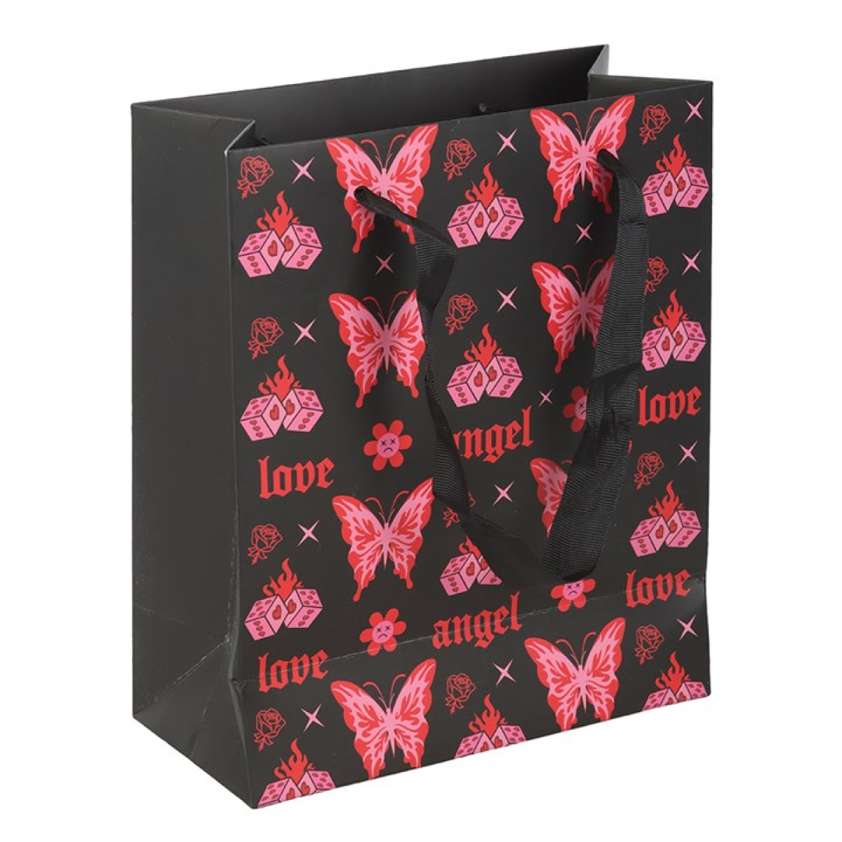 Flaming Butterfly Medium Gift Bag
