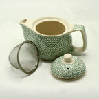 Green Mosaic Small Herbal Teapot