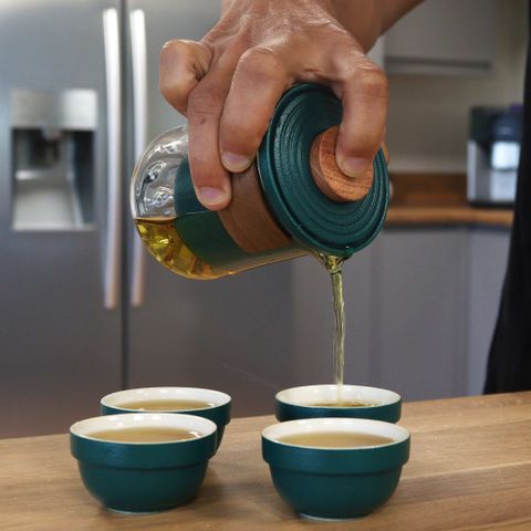 Travel Mountain Teapot Set  Four Friends Travel Pack