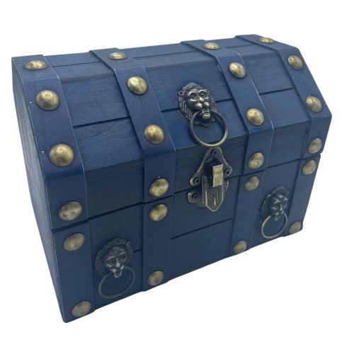 Teal Large Treasure Chest