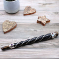 Copper Tiger Eye Star Twisted Healing Wand