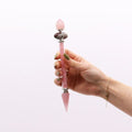 Rose Quartz Love Shiva Lingam Magic Wand