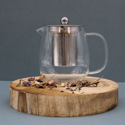 Contemporary Glass Infuser Teapot  550ml