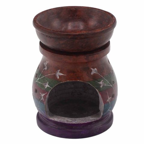 Hamsa Five Colours Soapstone Oil Burner