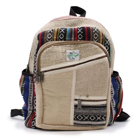 Zig Zag Zips Style Small Backpack