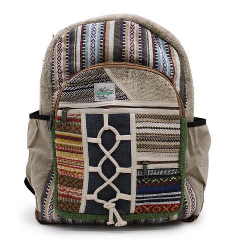 Rope & Pockets Style Large Backpack