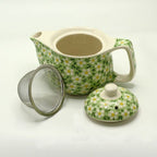 Green Daisy Small Herbal Teapot