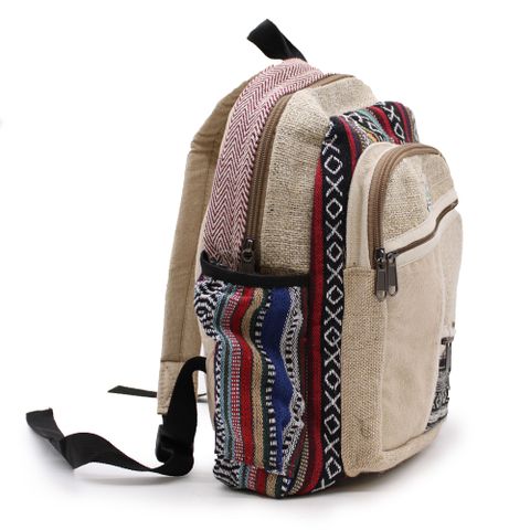 Zig Zag Zips Style Small Backpack