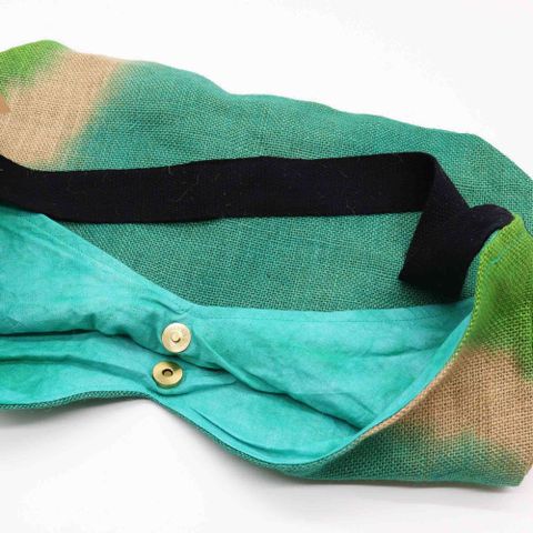 Teal Soft Blend Shoulder Tote