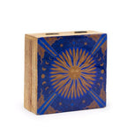 The Sun Hop Hare Medium Enamelled Square Box