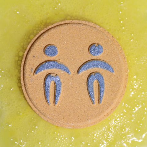 Gemini Set of Zodiac Bath Fizzers with Horoscope