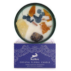 The Sun Hop Hare Crystal Magic Flower Candle