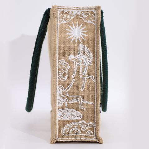 I am Loved Hop Hare Jute Big Bag