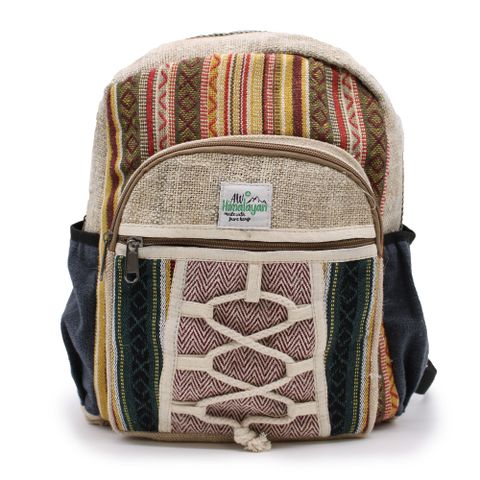 Rope & Pockets Style Small Backpack