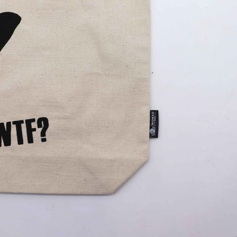 Black Cat Iconic Classic Tote Bag Natural