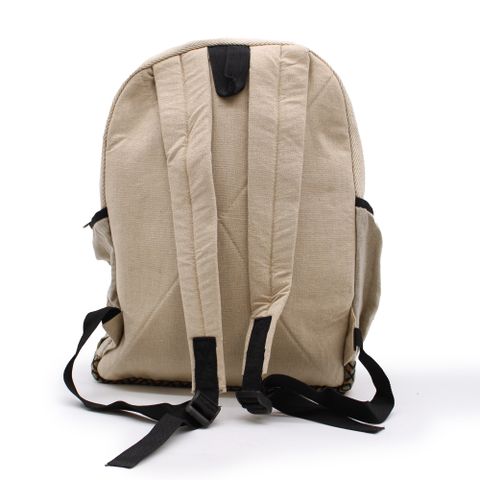 Straight Zips Style Large Backpack