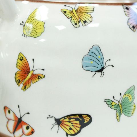 Butterflies Herbal Teapot Set