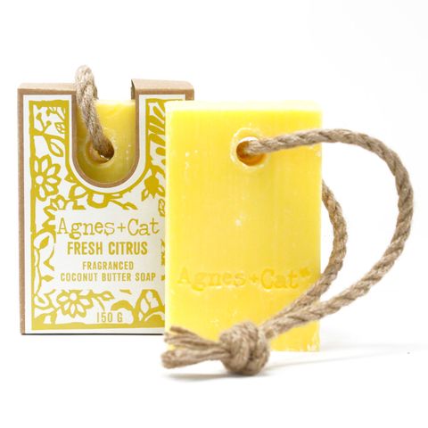 Fresh Citrus Soap On A Rope