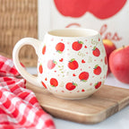 Eleanoras Apple Print Rounded Mug 