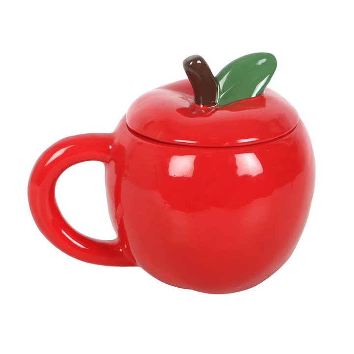 Eleanoras Apple Shaped Lidded Mug 