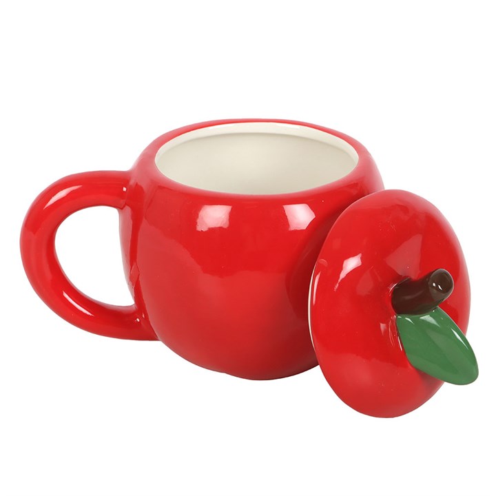 Eleanoras Apple Shaped Lidded Mug 