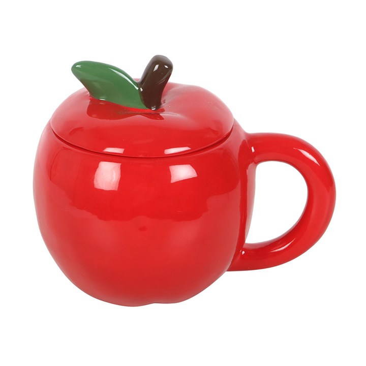 Eleanoras Apple Shaped Lidded Mug 