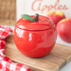 Eleanoras Apple Shaped Candle Jar Candles