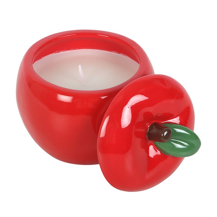 Eleanoras Apple Shaped Candle Jar Candles