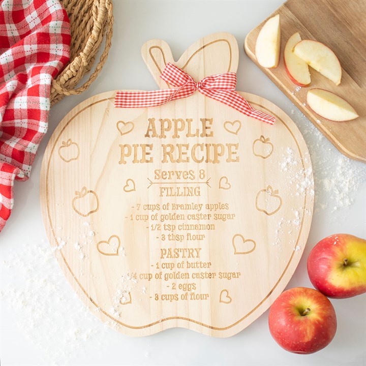 Eleanoras Apple Pie Recipe Serving Board 