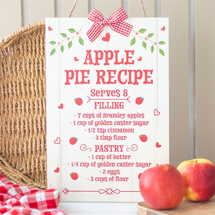 Eleanoras Autumn Skies & Apple Pies Hanging Sign 