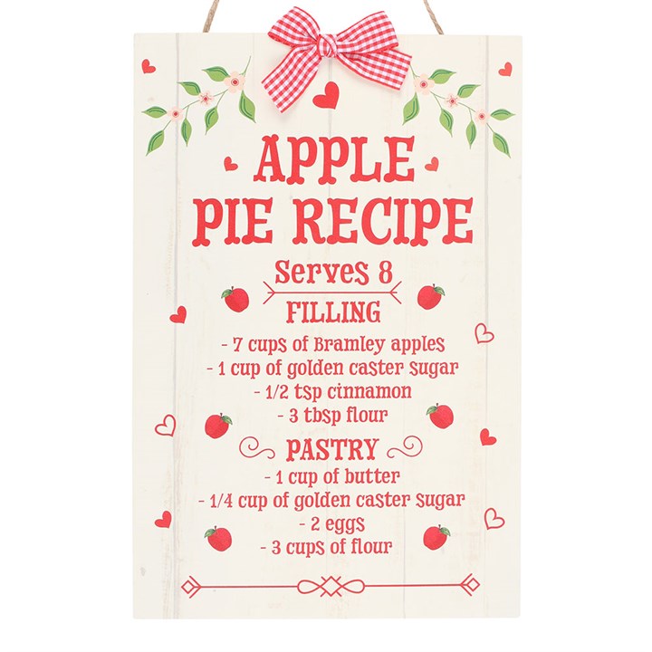 Eleanoras Autumn Skies & Apple Pies Hanging Sign 