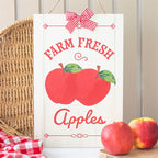 Eleanoras Farm Fresh Apples Hanging Sign 