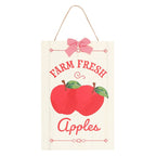 Eleanoras Farm Fresh Apples Hanging Sign 