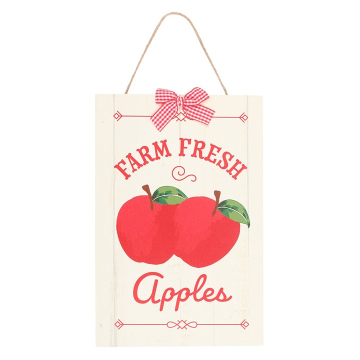 Eleanoras Farm Fresh Apples Hanging Sign 