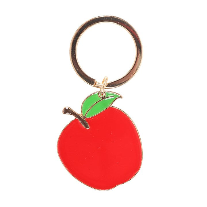 Eleanoras Best Teacher Apple Keyring 