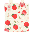 Eleanoras Apple Print Polycotton Tote Bag 