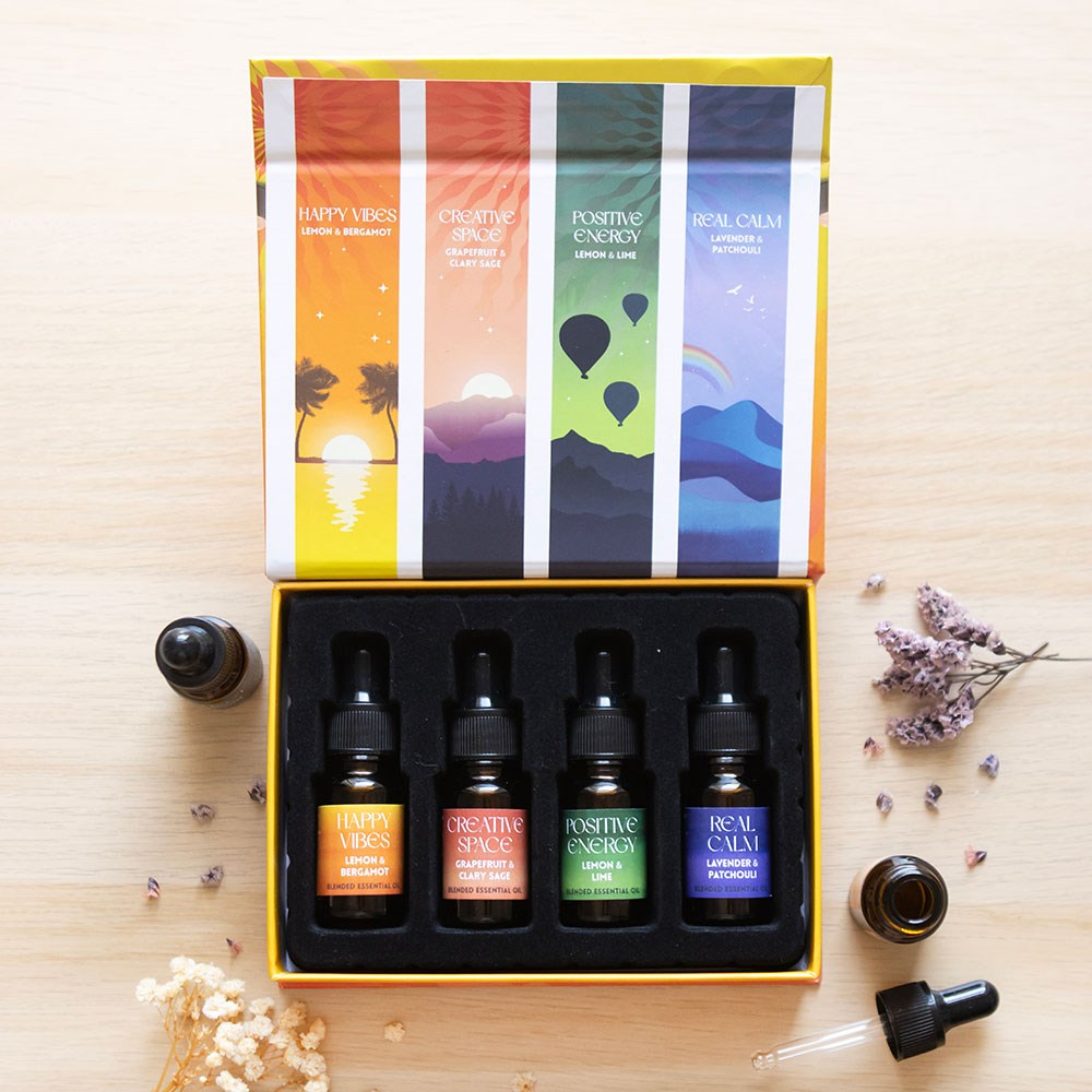 Eleanoras The Happy Collection Blended Essential Oils Gift Set Essential Oils