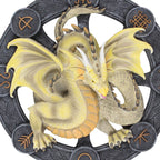 Eleanoras Mabon Dragon Resin Wall Plaque by Anne Stokes 