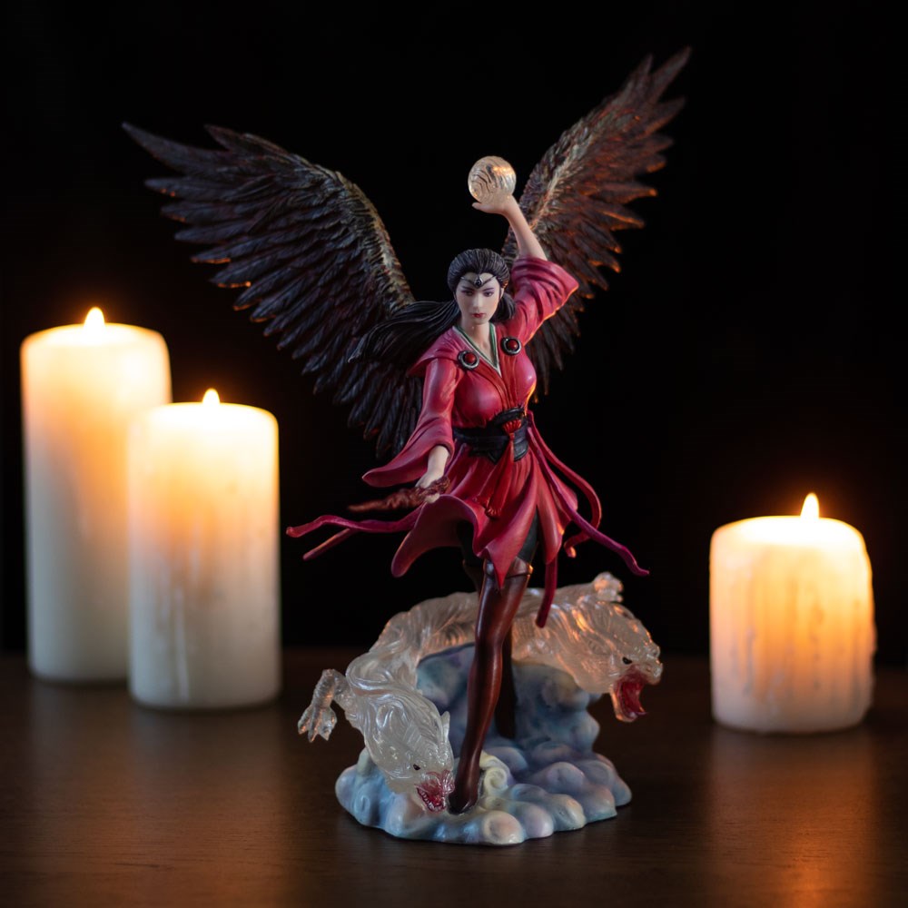 Eleanoras AIR ELEMENTAL SORCERESS FIGURINE Figurines & Sculptures