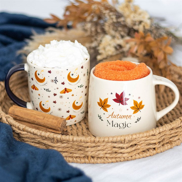 Eleanoras Autumn Magic Harvest Moon Print Mug 