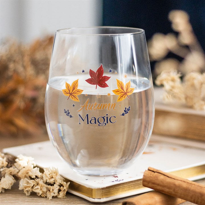 Eleanoras Autumn Magic Stemless Glass 