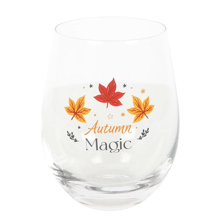Eleanoras Autumn Magic Stemless Glass 