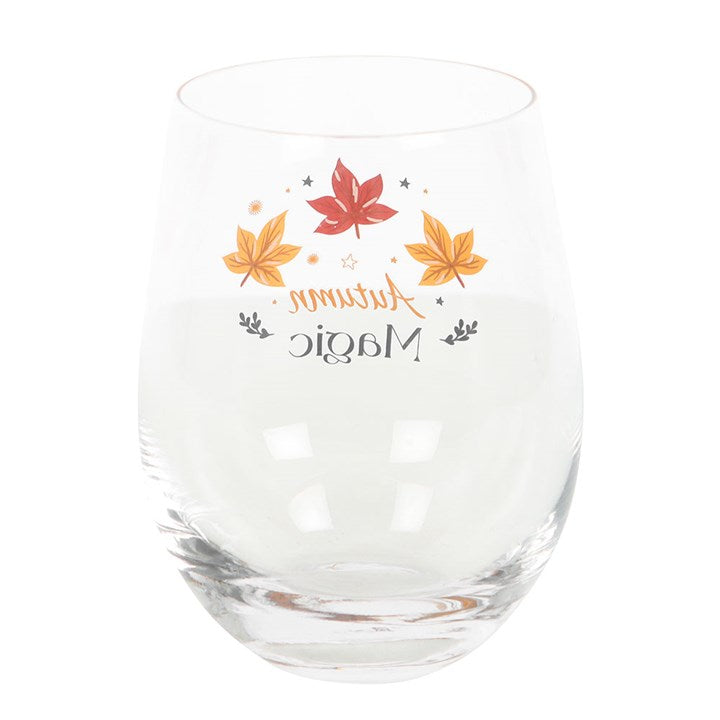 Eleanoras Autumn Magic Stemless Glass 