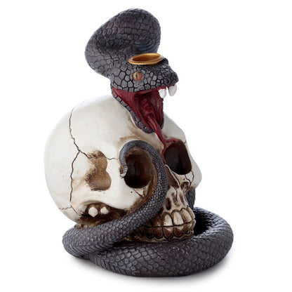 Eleanoras SNAKE & SKULL BACKFLOW INCENSE BURNER Backflow Burners