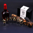 Mystical Creatures Antique Bronze Gift Set of 6 Shot Glasses (50ml)