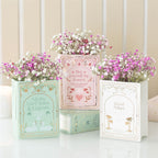 White Book Shaped Vase