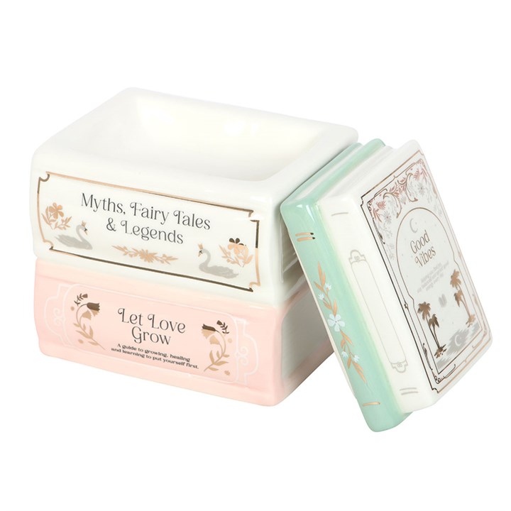 Eleanoras Book Stack Oil Burner 