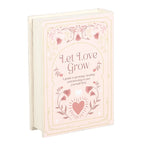 Pink Book Shaped Storage Box