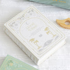 White Book Shaped Storage Box