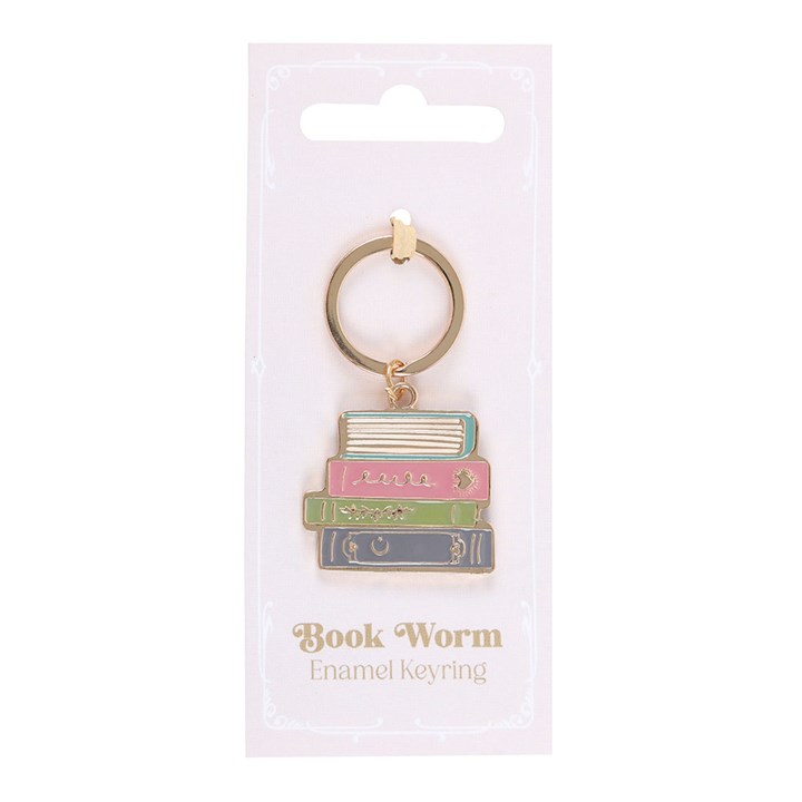 Eleanoras Book Worm Keyring Keyrings